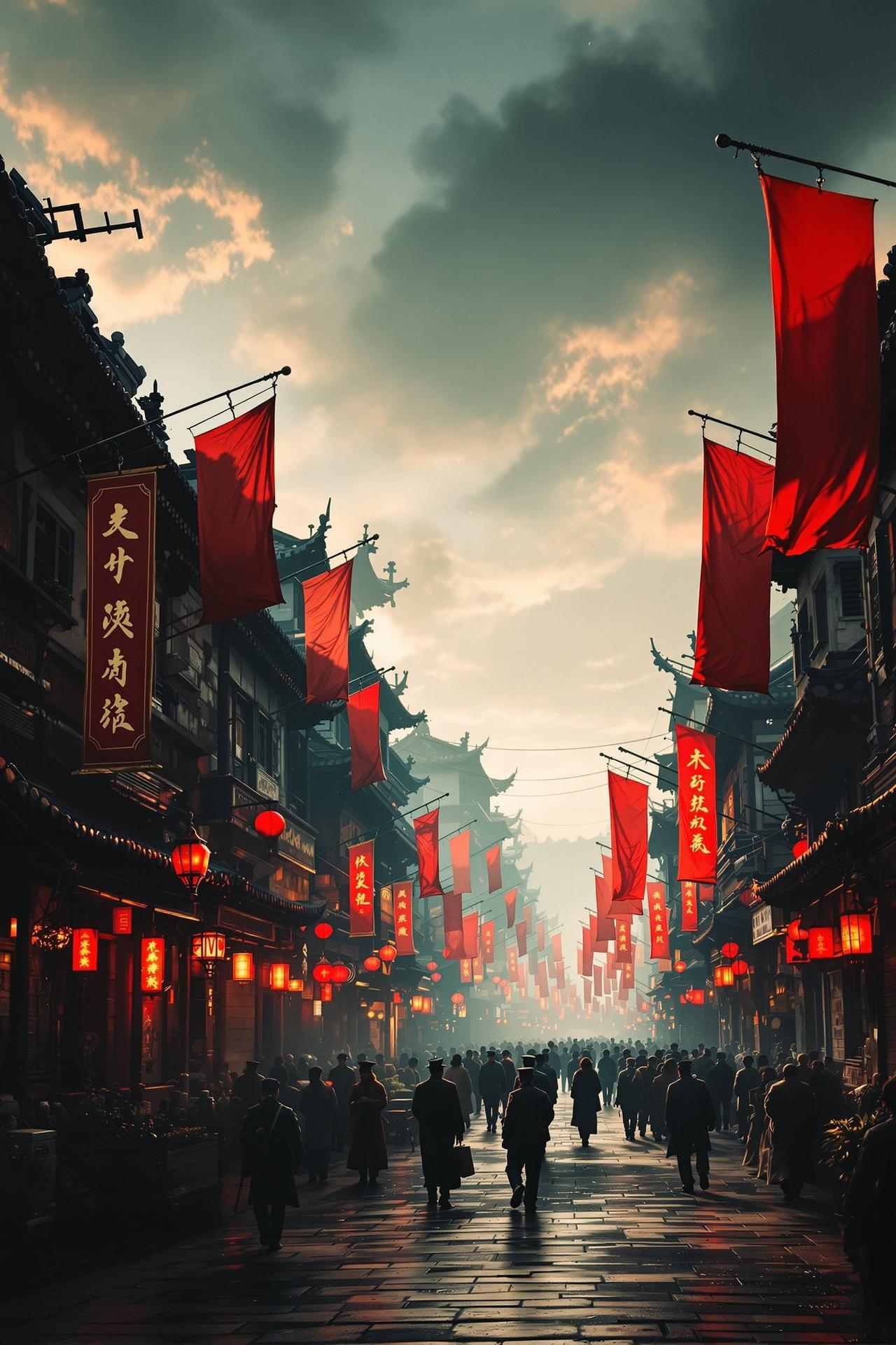 窝窝影视作品《觉醒年代》海报